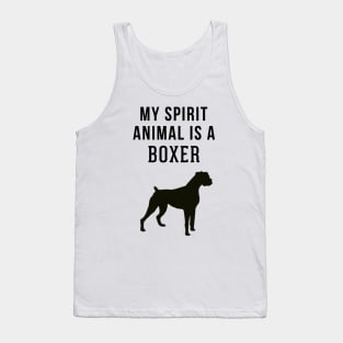 My Spirit Animal is a Boxer Tank Top